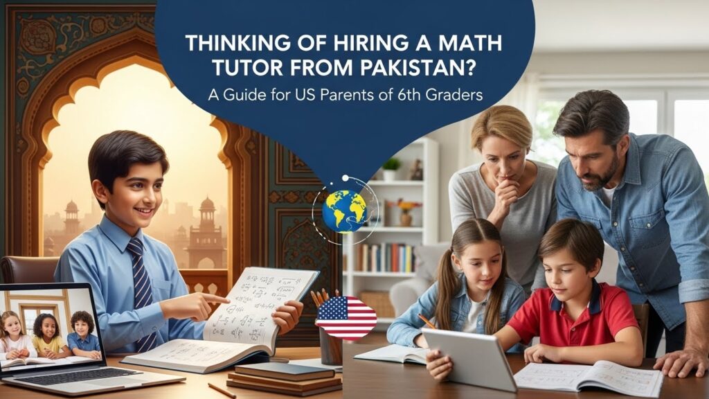 Hiring a Math Tutor from Pakistan